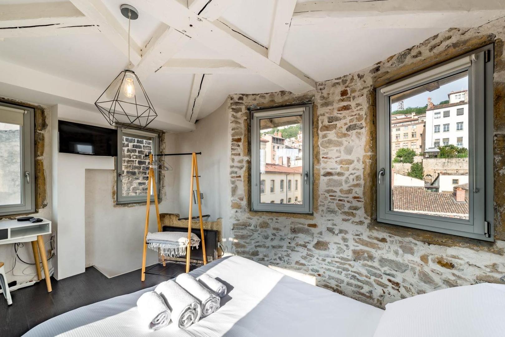 Sky'Room - Jacuzzi & Vue - Vieux Lyon Exterior photo
