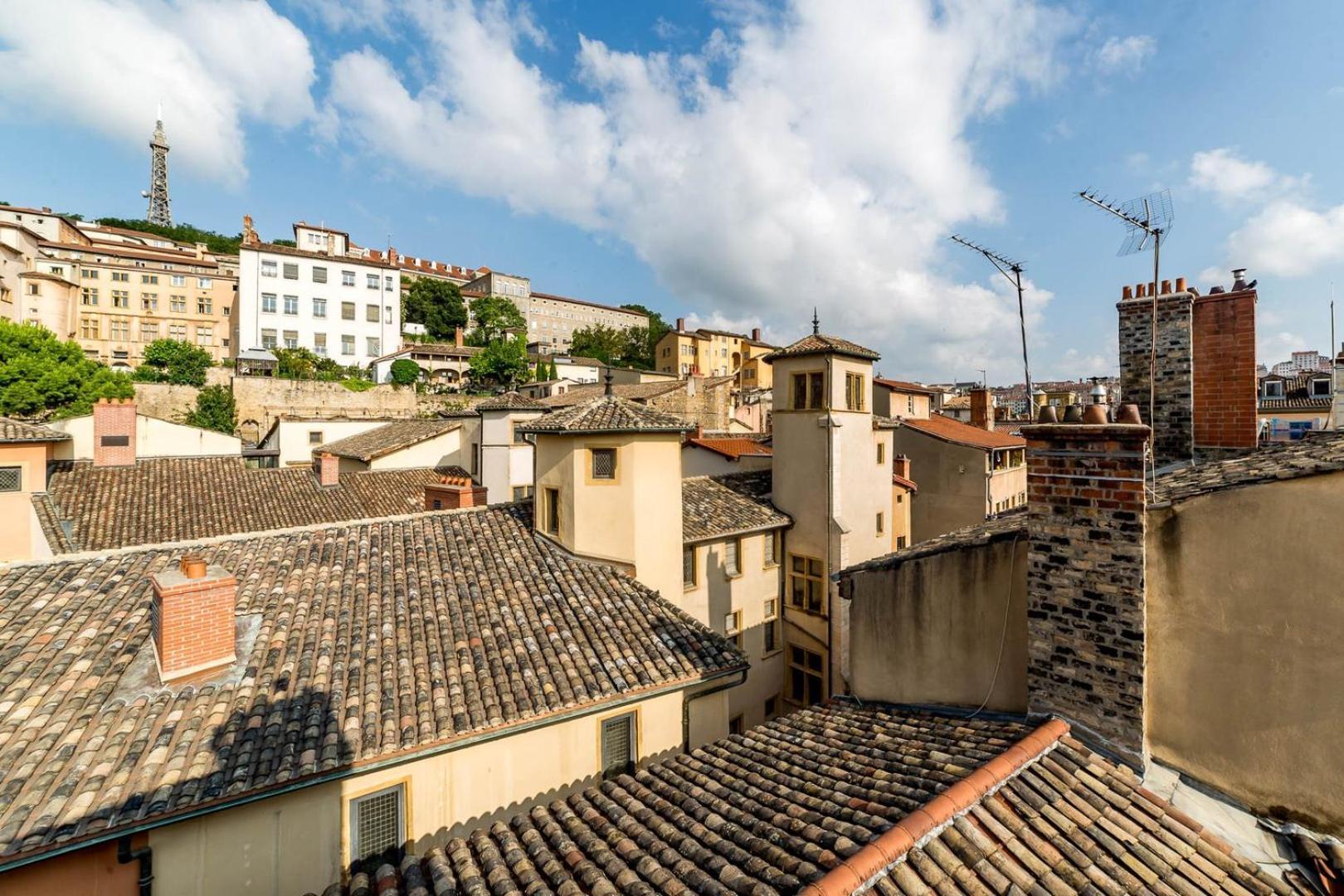 Sky'Room - Jacuzzi & Vue - Vieux Lyon Exterior photo